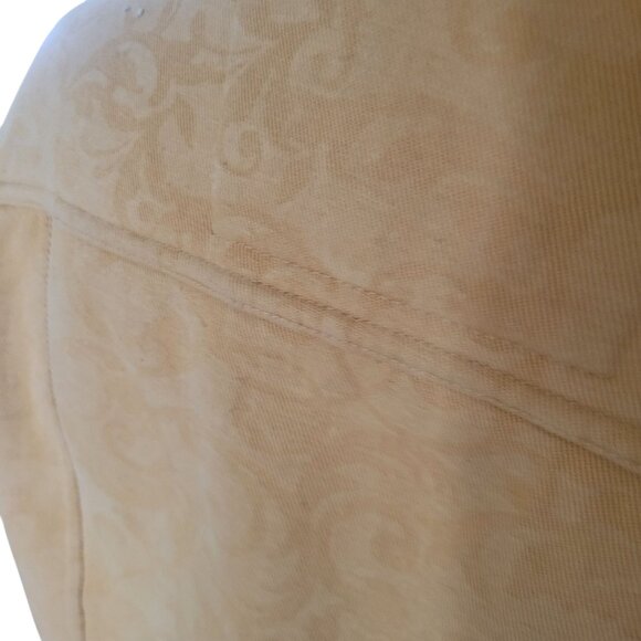 Twist chammara Mustard Yellow Sherpa-Lined Jacket‎ With Zipper Front & Pockets M - Picture 8 of 12